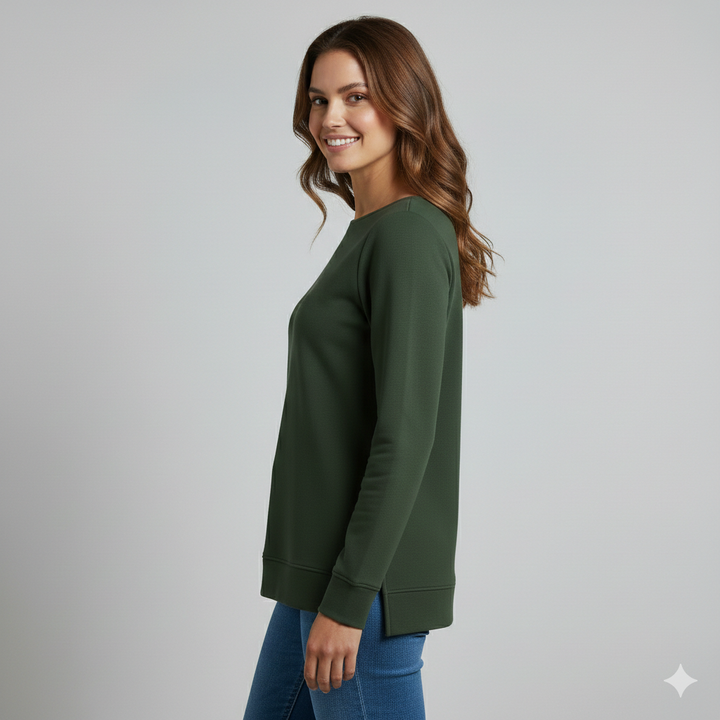 Soft-Luxe™ Scuba Crewneck – 6 Colorways Women&