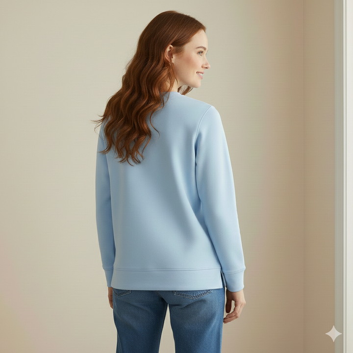 American Tulip Soft-Luxe™ Scuba Crewneck – Soft-Luxe™ Scuba Collection Wholesale
