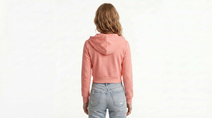 Soft-Luxe™ Scuba Full Zip Crop Hoodie
